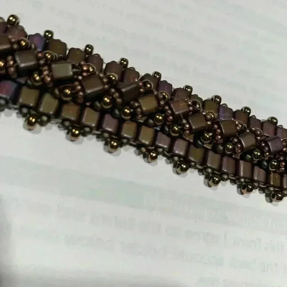 Vintage beaded bracelet, source unknown - Picture 7 of 12